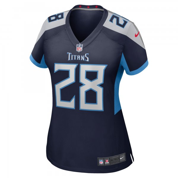 Women's Tennessee Titans Chris Johnson Nike Navy Retired Player Game Jersey