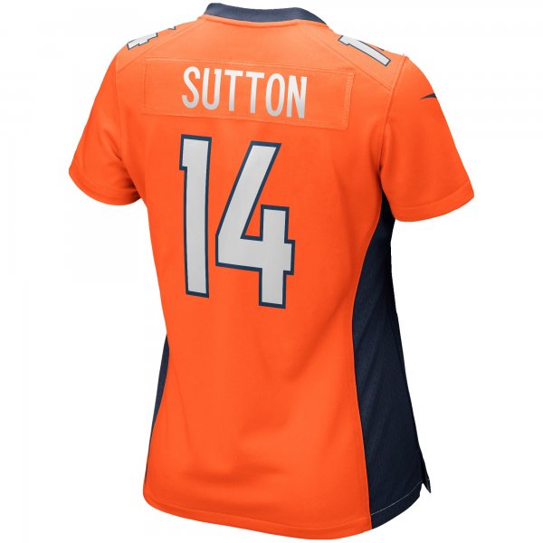 Women's Nike Courtland Sutton Orange Denver Broncos Game Jersey