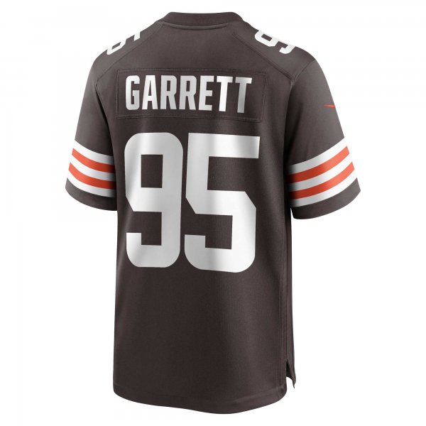 Men's Cleveland Browns Myles Garrett Nike Brown Game Jersey