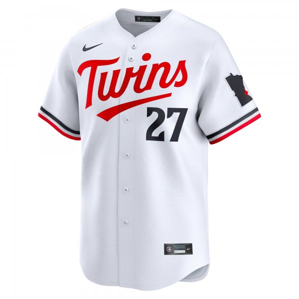 Men's Minnesota Twins Ryan Jeffers Nike White Home Limited Player Jersey