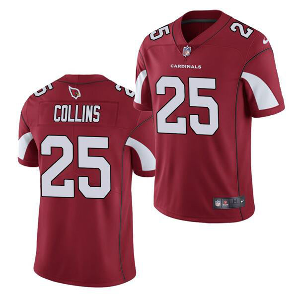 Men's Arizona Cardinals #25 Zaven Collins Red Vapor Untouchable Stitched NFL Jersey