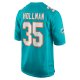 Men's Miami Dolphins Ka'Dar Hollman Nike Aqua Home Game Player Jersey