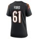 Women's Cincinnati Bengals Cody Ford Nike Black Game Jersey