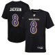 Youth Baltimore Ravens Lamar Jackson Nike Black Fashion Game Jersey