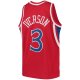 Youth Philadelphia 76ers Allen Iverson Mitchell & Ness Red 1996/97 Hardwood Classics Swingman Throwback Jersey