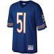 Men's Chicago Bears Dick Butkus Mitchell & Ness Navy Retired Player Legacy Replica Jersey