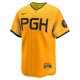 Men's Pittsburgh Pirates Bryan Reynolds Nike Gold City Connect Limited Player Jersey